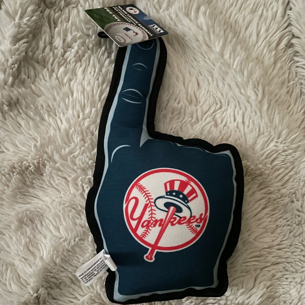 New York Yankees Dog Squeaky Toy